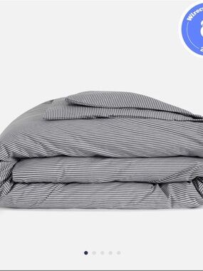 Brooklinen king classic percale duvet cover